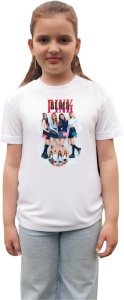 Tricou copii cu formatia BLACKPINK 6 , din bumbac 100% - Img 3