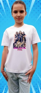 Tricou copii cu formatia BLACKPINK LISA 6 , din bumbac 100% - Img 8