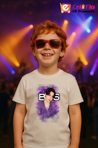 Tricou copii cu formatia BTS JIMIN , din bumbac 100% - Img 9