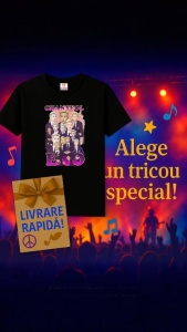 Tricou copii cu formatia CHANYEOL - EXO 1 , din bumbac 100% - Img 6