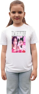 Tricou copii cu formatia DAHYUN , din bumbac 100% - Img 3