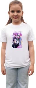 Tricou copii cu formatia JIMIN 5 , din bumbac 100% - Img 3