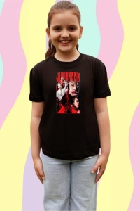 Tricou copii cu formatia JUNGKOOK 3 , din bumbac 100% - Img 3