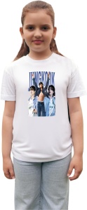 Tricou copii cu formatia JUNGKOOK , din bumbac 100% - Img 3
