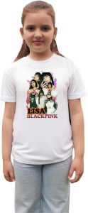 Tricou copii cu formatia LISA 7 , din bumbac 100% - Img 3