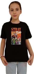 Tricou copii cu formatia STRAV KIDS , din bumbac 100% - Img 2