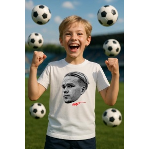Tricou Copii cu Fotbalistul Mykhailo Mudryk - Chelsea FC - Img 7