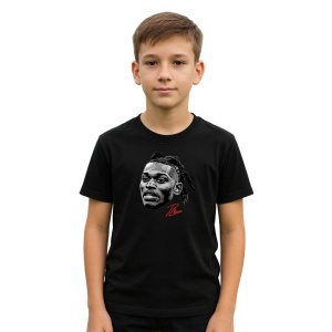 Tricou Copii cu Fotbalistul Rafael Leao AC Milan