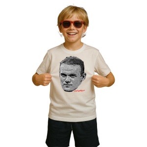 Tricou Copii cu Fotbalistul Wayne Rooney - Manchester United