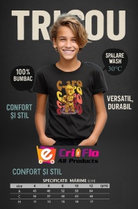 Tricou Copii din bumbac 100%, personalizat cu personajul C-3PO - Img 9
