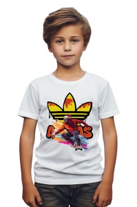 Tricou copii din bumbac 100% Street Skating, cu imprimeu pentru copii, îmbrăcăminte confortabilă, modă copii, cadou ideal