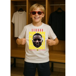 Tricou Copii din bumbac cu fotbalistul Serhou Yadaly Guirassy-Borussia Dortmund - Img 7