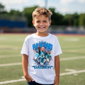 Tricou copii Erling Haaland Fotbalist - Img 5