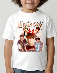Tricou copii - JungKook - KPOP, stil, muzică, idol, cultură, pop, trendy, grup, fanbase, Korea - Img 2