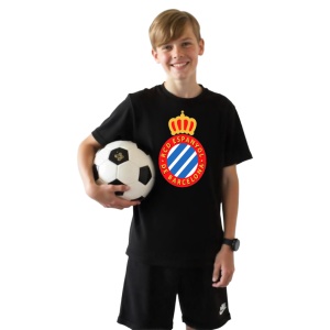 Tricou copii RCD Espanyol din bumbac 100%