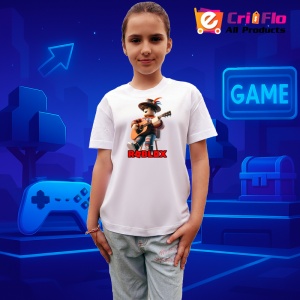 Tricou Copii Roblox Chitaristul Sufletului din bumbac 100% - Img 7
