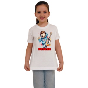 Tricou Copii Roblox Cowboyul Clasic din bumbac 100% - Img 3