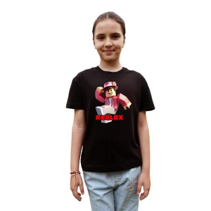 Tricou Copii Roblox Fotbalistul Vesel din bumbac 100% - Img 2
