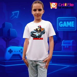 Tricou Copii Roblox Magul Curcubeu din bumbac 100% - Img 7