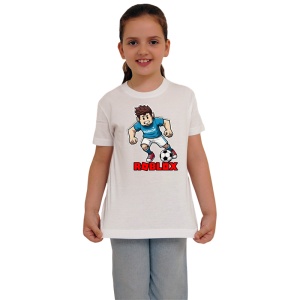 Tricou Copii Roblox Muncitorul Mecanic din bumbac 100% - Img 3