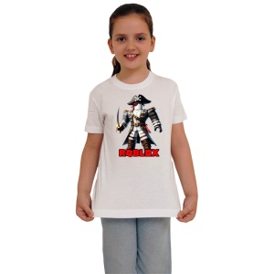 Tricou Copii Roblox Razboinicul Valurilor din bumbac 100% - Img 3