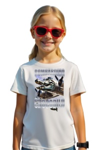 Tricou Copii Tralalelo Tra la la Bombardiro Crocodilo - Italian Brainrot Meme T-Shirt - Img 5