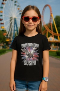Tricou Copii Tralalelo Tra la la Bombombini Gusini Funny Italian Brainrot Meme Bootleg T-Shirt - Img 5