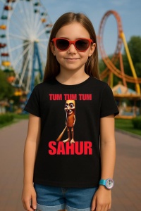 Tricou Copii Tralalelo Tra la la Funny tum tum tum sahur italian brainrot gen z T-Shirt - Img 5