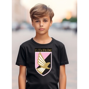 Tricou copii US Citta di Palermo din bumbac 100% - Img 7