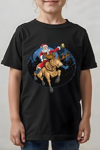 Tricou Craciun copii - Beer Santa - Img 2