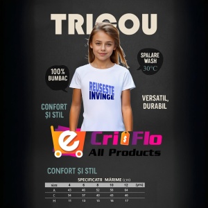 Tricou Crede reuseste invinge - Copii | Dama | Barbat - Img 5