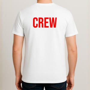 Tricou CREW, Personalizat | Unisex Dama si Barbat