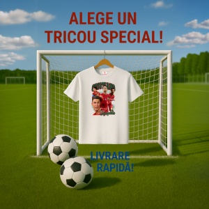 Tricou Cristiano Ronaldo Autograf Portugalia - Copii | Dama | Barbat - Img 8