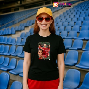 Tricou Cristiano Ronaldo Autograf Portugalia - Copii | Dama | Barbat - Img 2