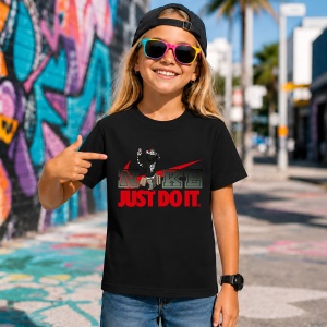 Tricou Daffy Duck Black Bird Urban Rebel Street Design, din bumbac 100%, tricou negru, Copii | Dama | Barbat - Img 7