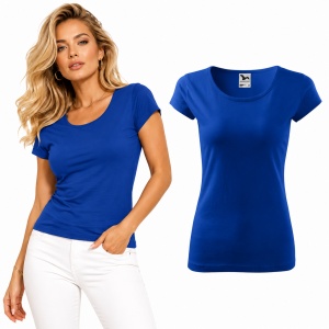 Tricou Damă 100% Bumbac Cambrat – Decolteu Rotund, Mâneci Scurte, 25 Culori | XS-2XL - Img 12