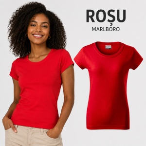 Tricou Damă Bumbac 100%, Croială Cambrată, Guler Rotund, Material Confortabil, 14 Culori, Mărimi S–3XL - Img 19