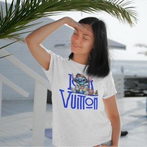 Tricou dama bumbac, personalizat haios pentru femei Rich Stitch - Cadou