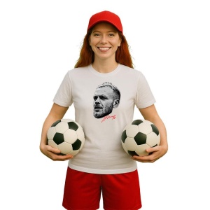 Tricou Dama cu fotbalistul Federico Dimarco-Inter Milano din bumbac 100% - Img 12