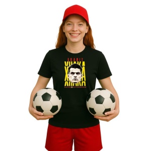 Tricou Dama cu fotbalistul Granit Xhaka-Bayer Leverkusen din bumbac 100% - Img 7