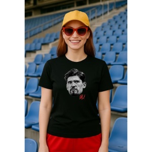 Tricou Dama cu fotbalistul Gregor Kobel-Borussia Dortmund din bumbac 100%