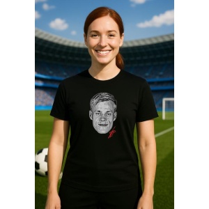 Tricou Dama cu fotbalistul Guglielmo Vicario-Tottenham Hotspur din bumbac 100% - Img 8
