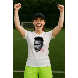 Tricou Dama cu fotbalistul Lautaro Martinez Inter Milano din bumbac 100% - Img 10