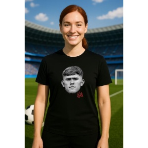 Tricou Dama cu fotbalistul Lewis Hall-Newcastle United din bumbac 100% - Img 5