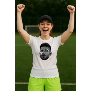 Tricou Dama cu fotbalistul Sergio Ramos-Sevilla FC din bumbac 100% - Img 10