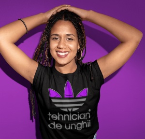 Tricou dama haios personalizat - Tehnician Unghii - din bumbac, personalizat - Cadou - Img 3