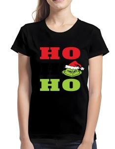 Tricou dama - HO, HO, HO GRINCH - Img 2