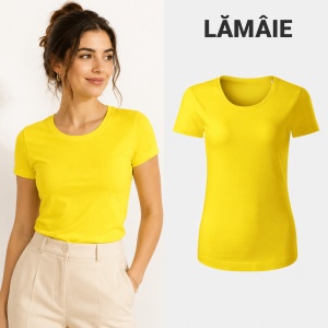 Tricou Damă Malfini Origin GOTS 172 – 100% Bumbac Organic, Croială Cambrată, 15 Culori, XS–2XL - Img 10