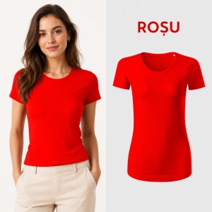 Tricou Damă Malfini Origin GOTS 172 – 100% Bumbac Organic, Croială Cambrată, 15 Culori, XS–2XL - Img 20