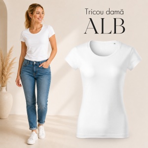 Tricou Damă Malfini Viper Free F61 – 100% Bumbac, Croială Cambrată, Guler Rotund, 8 Culori - Img 11